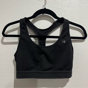 Champion Black Sports Bra